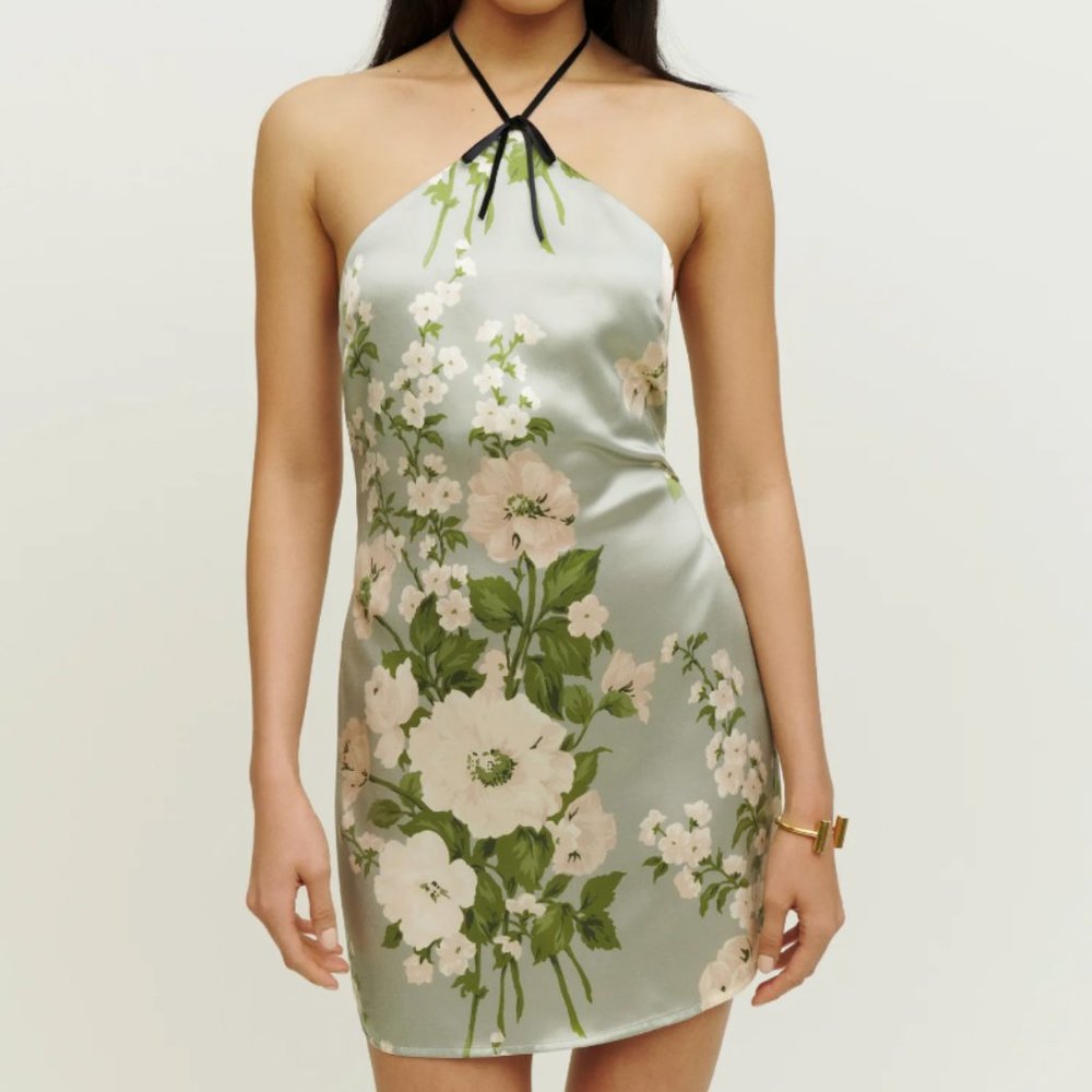 Reformation: Poppie Dress - Tarragon | Size 10 | NWT